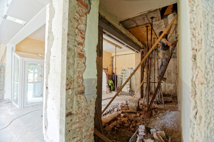 Trabajos de albañilería y obra